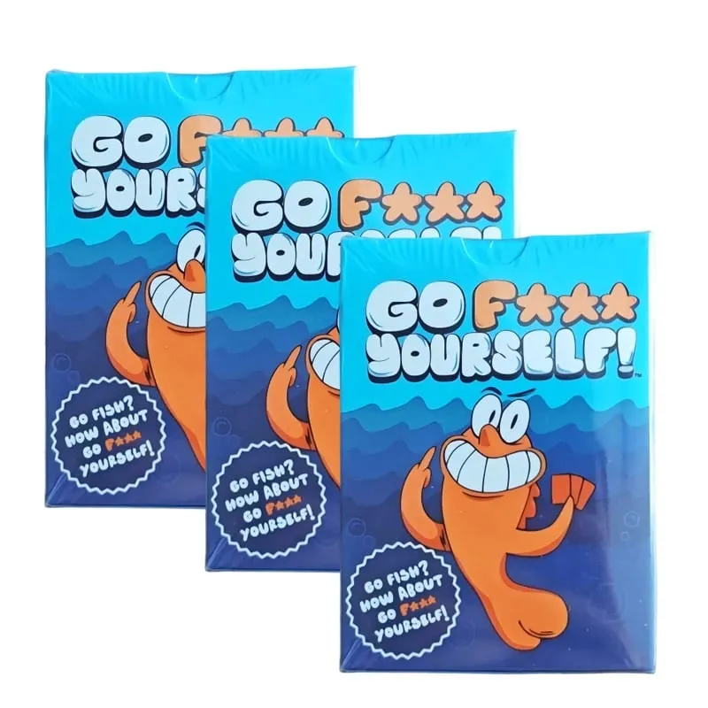Go Fish Card Game Yourself Fun Gag Gift Hilarious Board Games with A Twist Night Family Interaction Party Game for 2+ Players — image 9