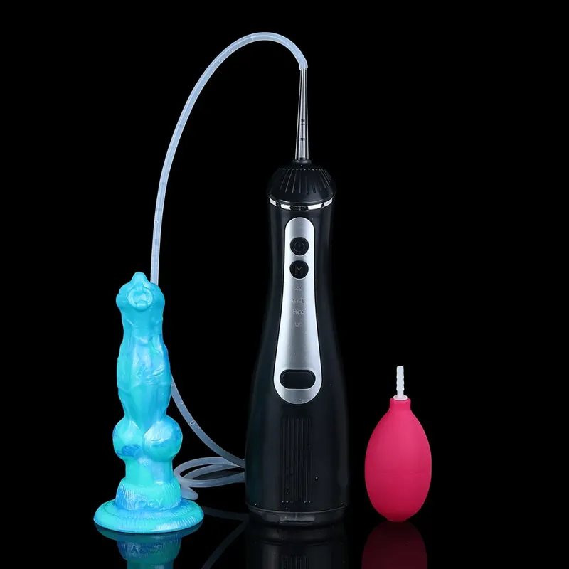 矽膠電動噴射幻想假陽具帶吸盤前列腺按摩器射精陰莖性玩具女式男式