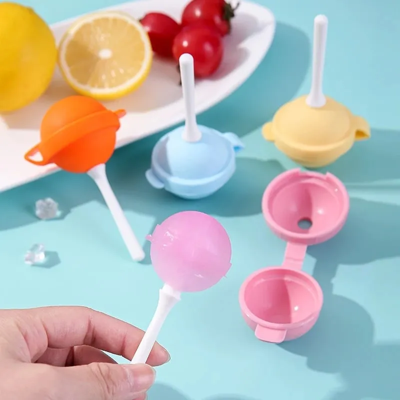 Mini Silicone Popsicle Mold Lollipop Ice Tray Food Grade Reusable Non-Stick Stackable Ice Cream Mould for Egg Bites Food Storage — image 5