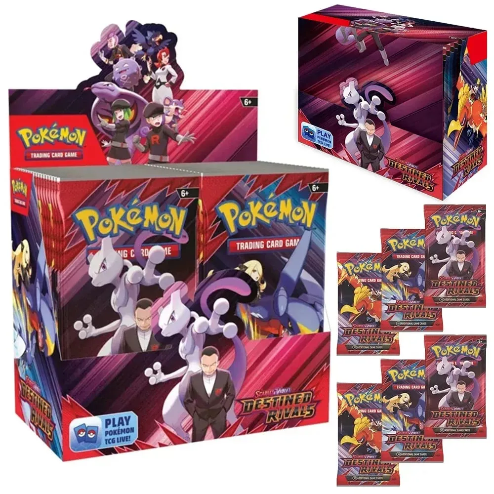 2026 360Pcs/Set Pokémon Card MEGA EVOLUTION Pre-group SCARLET&VIOLE 151 PHANTASMA FLAMES Prismatic English Booster Battle Card — image 4