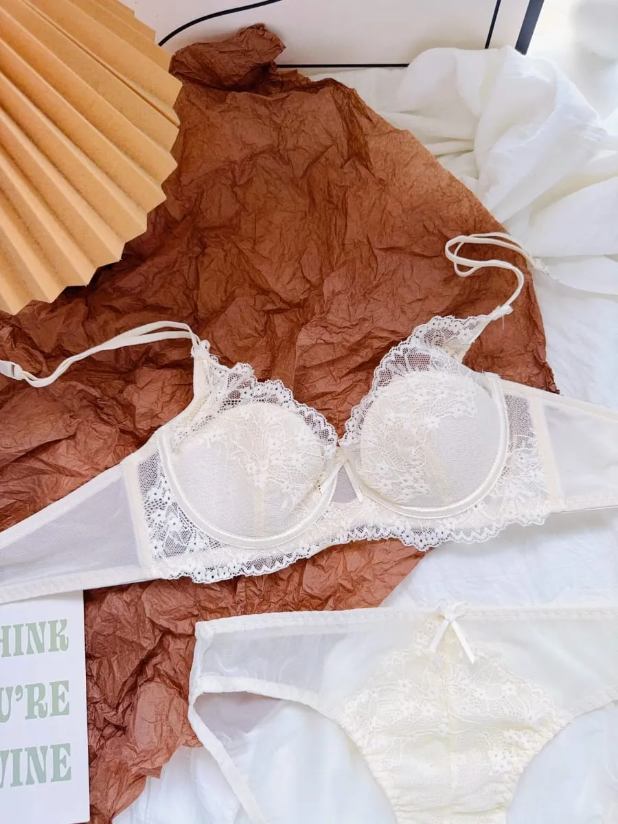 Sexy Black Lace Lingerie Set with Underwire Comfortable Lift for Larger Busts — image 4