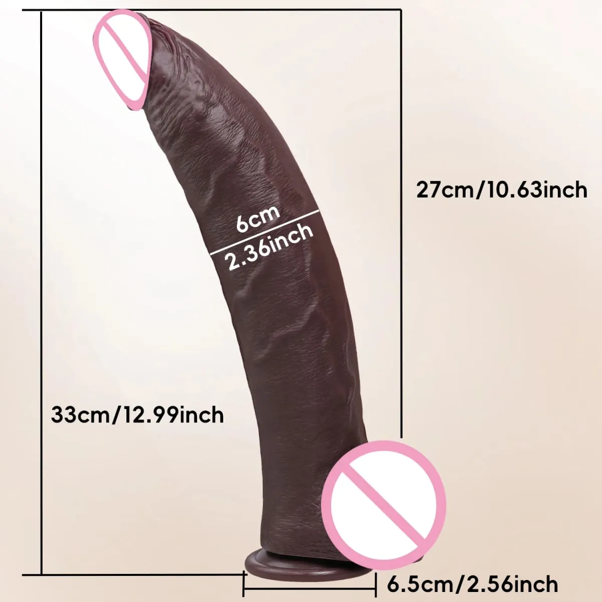 Oversized Reality Dildos Super Long Butt Plug Silicone For Lndividuals Masturbators For Men Women Gay Dildo Sextoys Sex Shop 18+ — image 6
