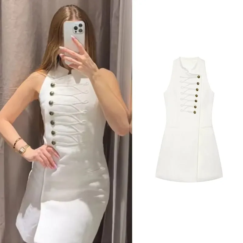 Autumn New Women's Dress 2026 New Fashion Slim Retro Elegant Women's Holiday Dress Chic Youth Street Summer Unique Dresses — image 1