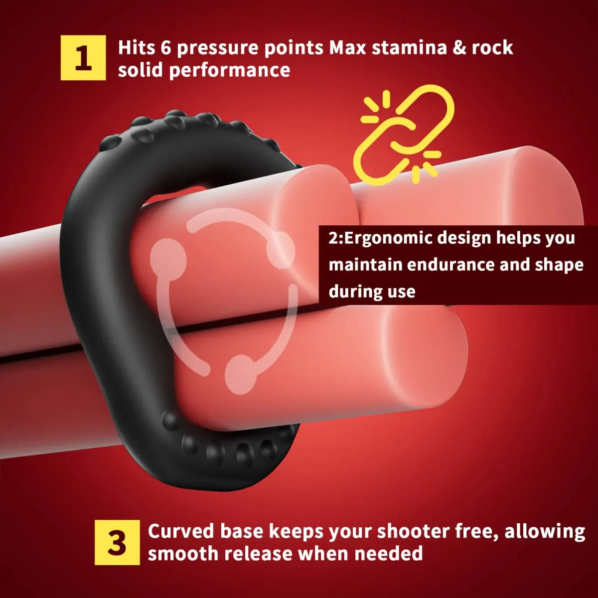8 PCS Silicone Penis Ring Set Cock Rings for Longer Performance and Erection Enhancing Adult Sex Toys for Men Couples