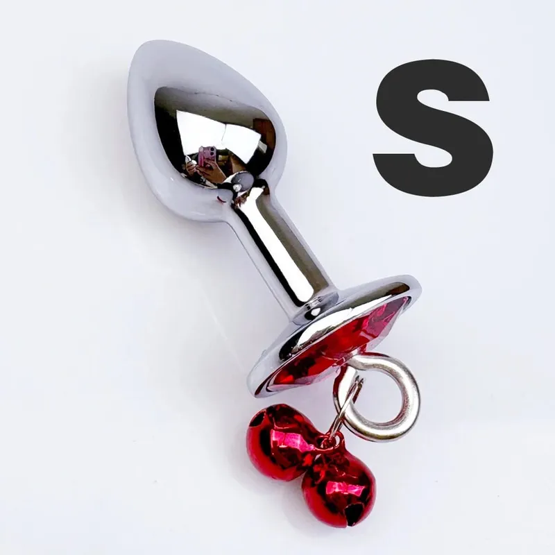 1Pcs Metal Bells Anal Plug Three Sizes Anal Plug Butt Plug G-Point Massage Anal Exercise Masturbation Outdoor Dildos Sex Toys — image 9