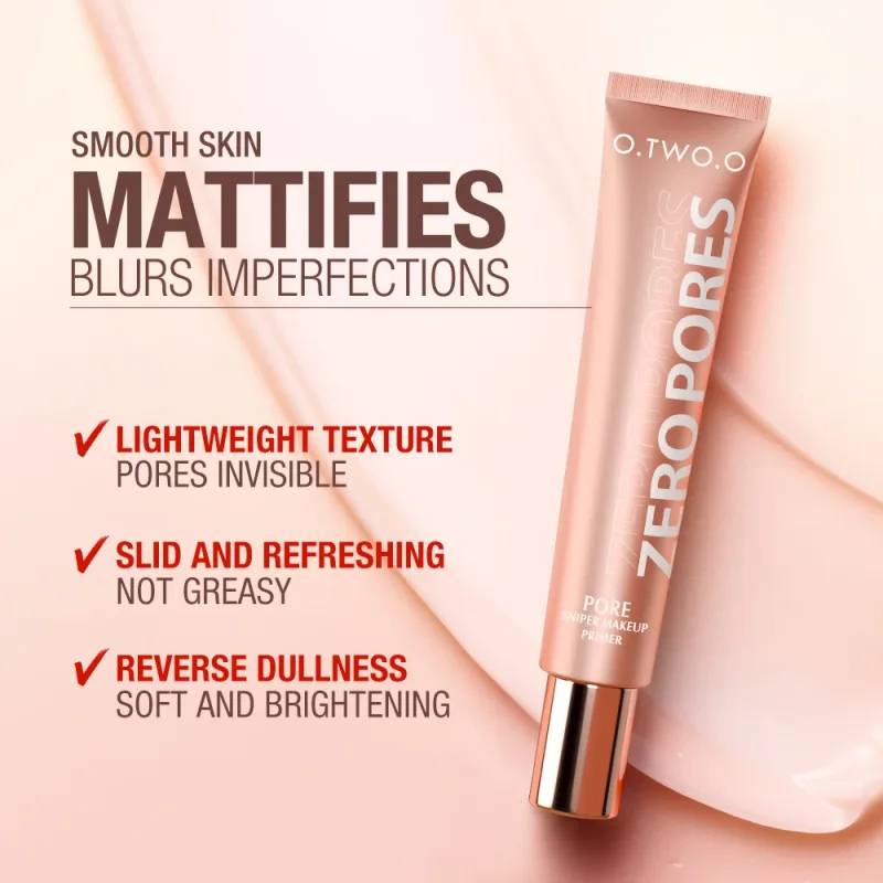 O.TWO.O 2 pezzi Set trucco viso Primer Cuscino d'aria BB Cream Controllo olio invisibile Poro Soft Focus Cosmetici Brightskin a lunga durata — image 6