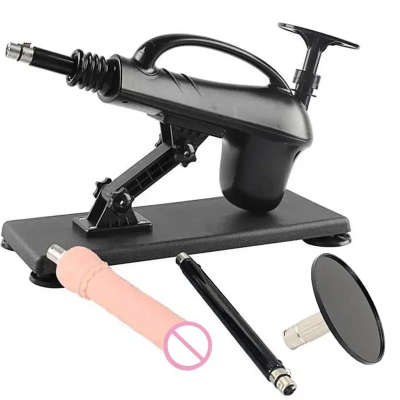 A2SS-Portable Automatic Masturbation Machine for Women with Big Dildo Men's Sex Toy Pumping Gun for Couples — image 25