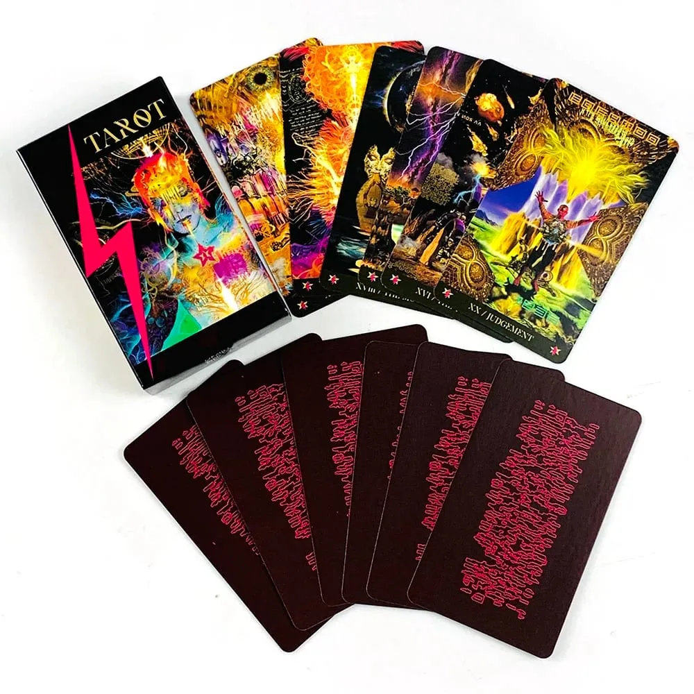 Tarot Cards Leisure Entertainment Game Cards Casual Gathering Board Playing Card Game Ideal For Divination Meditation & Gifts