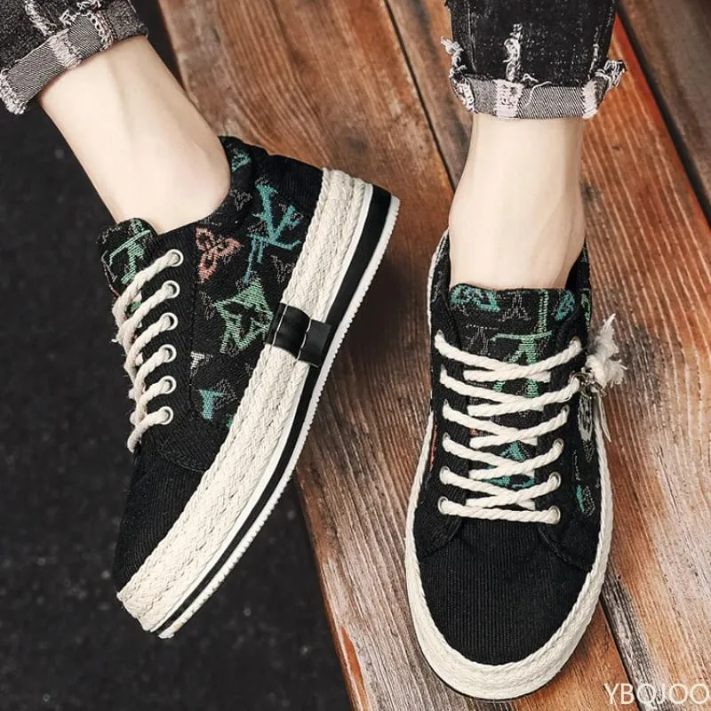 Men's spring summer breathable trendy casual lightweight shoes simple comfortable versatile men's shoes for daily use