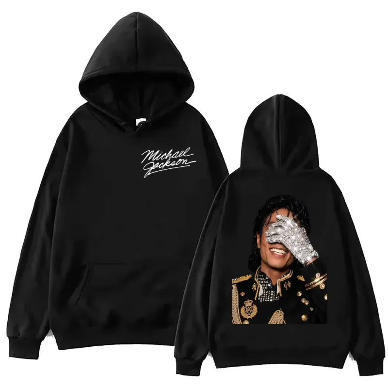 90's Classics Michael Jackson Hoodie Gothic Fashion Vintage Hooded Sweatshirts Men Women Punk Clothing Rock Pullovers Streetwear — image 4