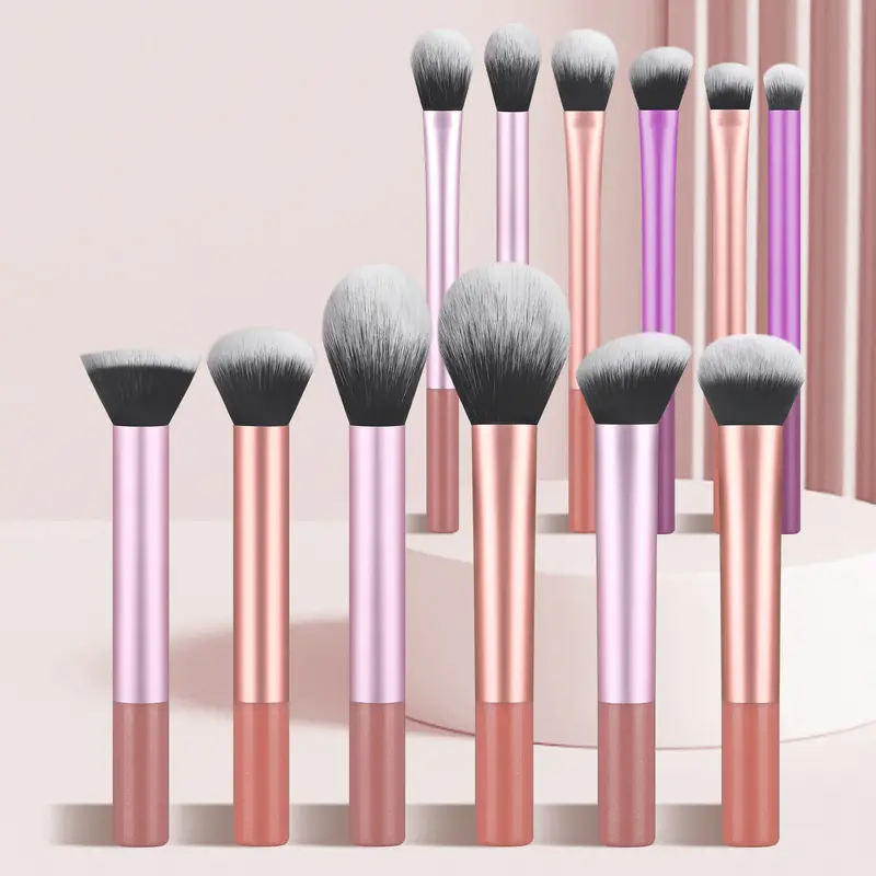 Makeup Brush Sets 12pcs Creative Professional Multifunctional Cosmetic Brushes Para sa Make Up Supply — image 1