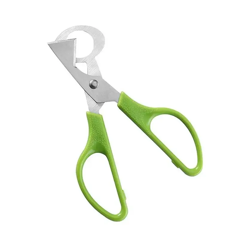 1-20PCS Stainless Steel Quail Egg Scissors Egg Shell Cutter Opener - High Quality Steel Blades Brand New Durable Egg Slicer Tool