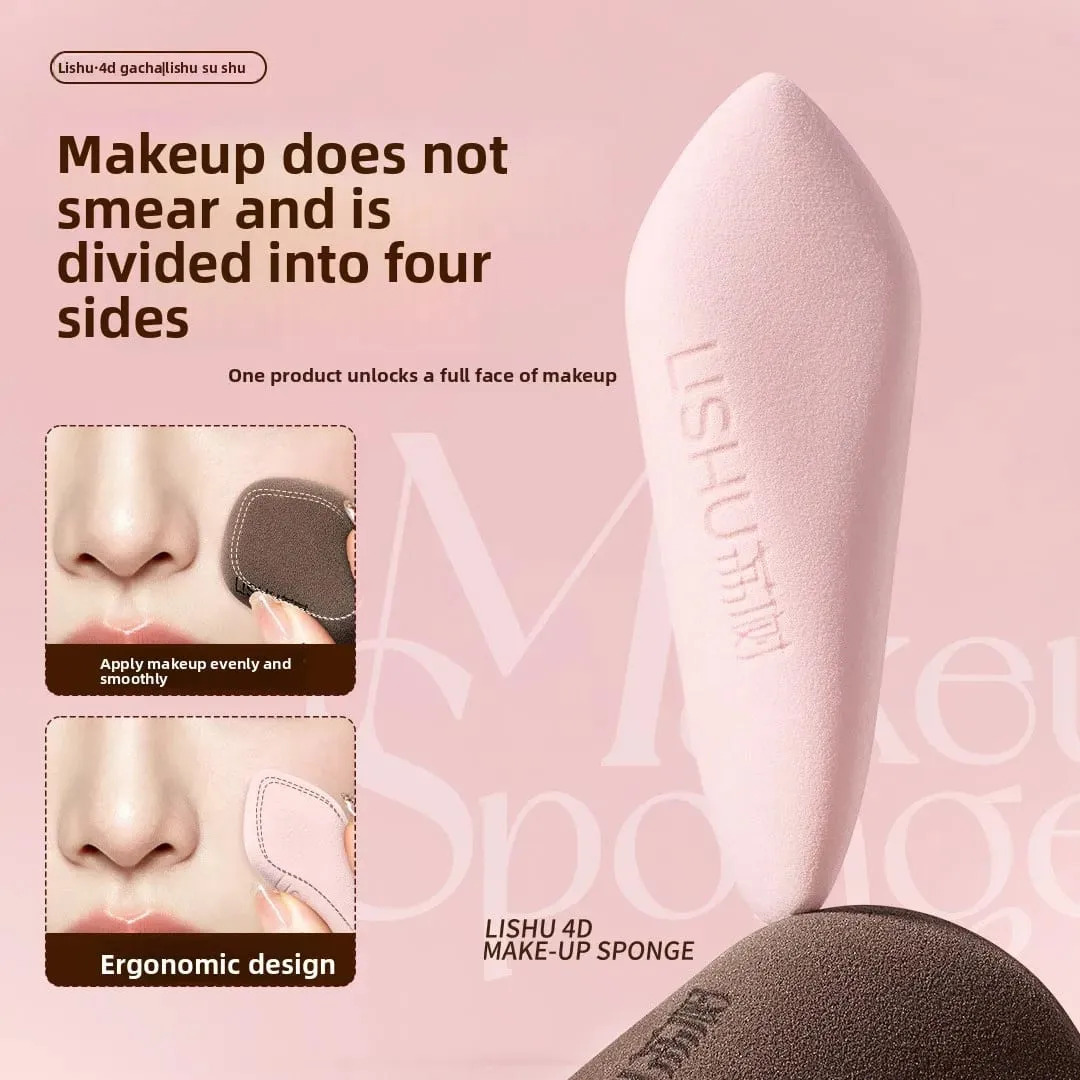 2PCS Finger Shape Makeup Sponge Set Precision Detail Face Cosmetic Tool Reusable Cosmetic Puff for Foundation Highlighter — image 5
