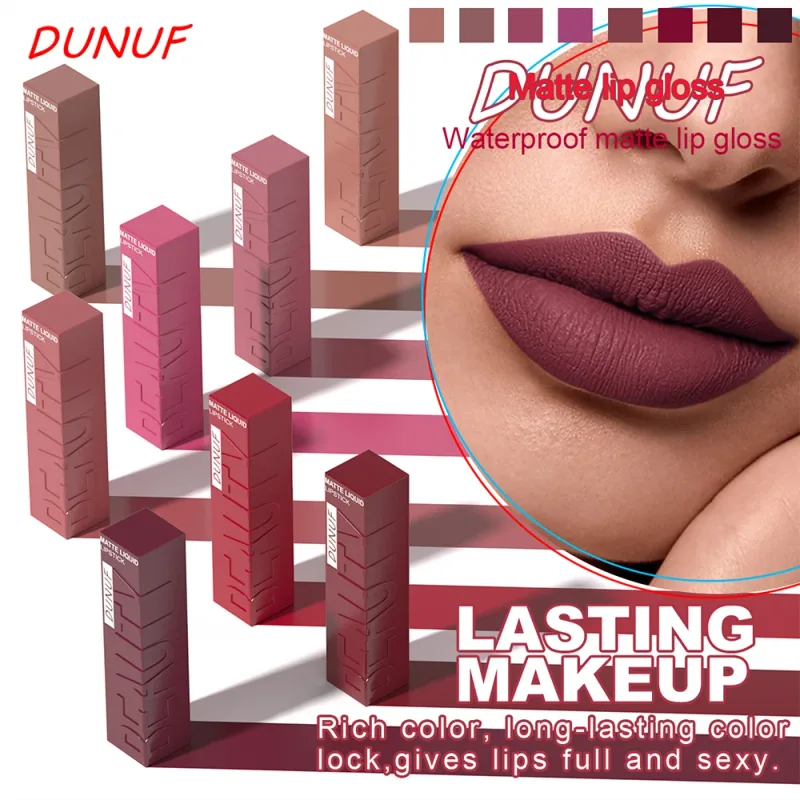 Lipgloss-Lippenstift, leicht zu färben, wasserfest, leicht zu färben, schweißfest, antihaftbeschichtet, Y2K-Ausgefallene Mode, geeignet für Weihnachten — image 3