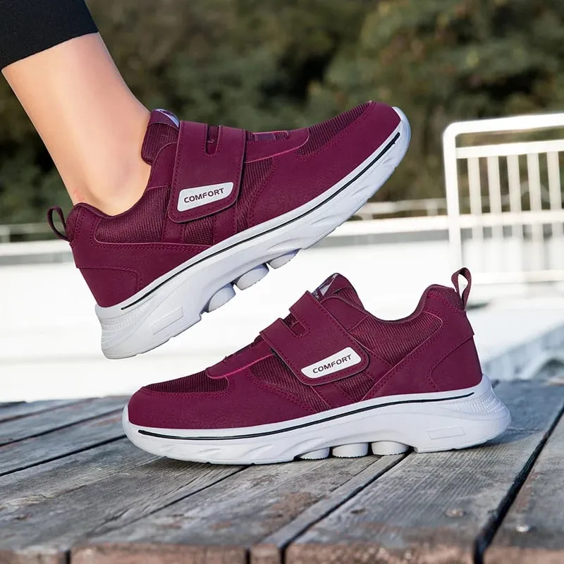 Unisex Comfortable Walking Shoes Lightweight Breathable Non Slip Wide Toe Shoes Casual Sneakers All Season Walking Footwear — image 2
