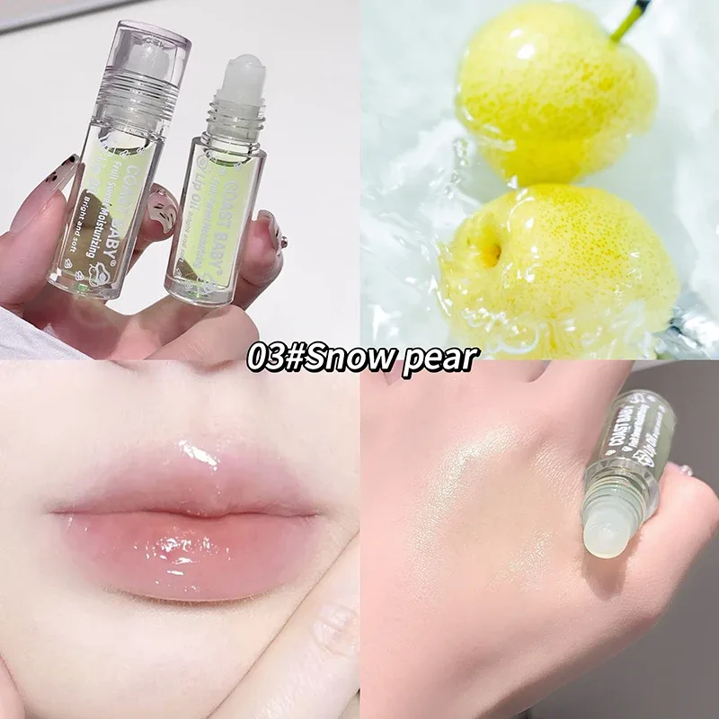 1 stk Langtidsholdbar fugtgivende gelé Vandglans Spejl Lip Gloss Transparent Farveløse Læber Pleje Lip Oil Kosmetik — image 10