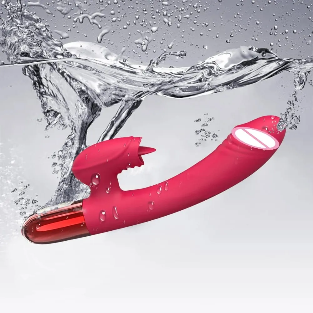 Sex Toy Vibrator for Women Clitoris Stimulator Female Masturbator G Spot Dildo with Tongue Licking Adults Goods 18+ — image 6