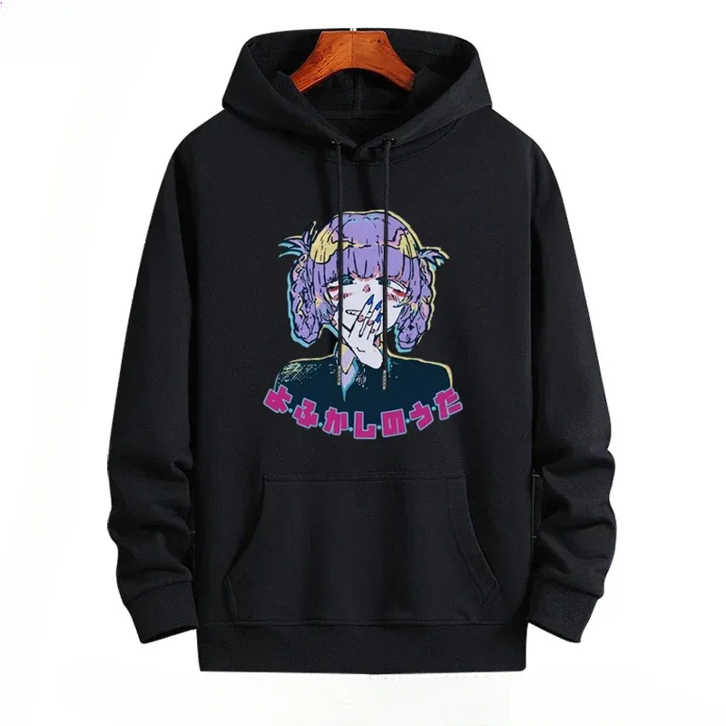 Y2K Anime CALL OF THE NIGHT Nazuna Nanakusa Funny Hoodie Hip Hop Graphic Sweatshirts Poleron Hombre Streetwear Harajuku Tracksui — image 15