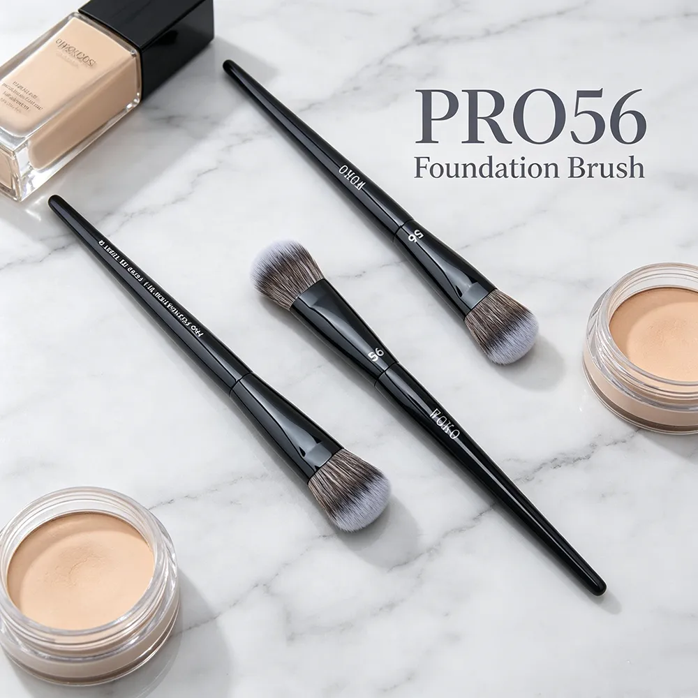 PRO 56 Foundation Brush Face Contour Foundation Makeup Brushes Foundation Liquids Cream Blush Powder Blending Makeup Tool — image 6
