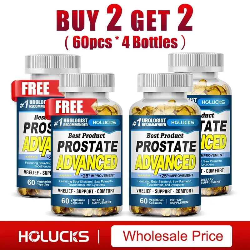Prostate Capsules with Saw Palmetto Urinary Tract Health Relieve Frequent Urination Hair Growth Bladder Support for Men — image 9