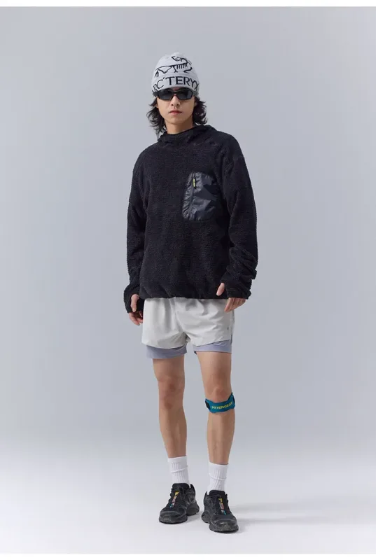 Unisex THERMOLITE® All Season Thermal Hoodie 190g Ultralight Breathable Fleece Mid Layer with Thumbholes & Zip Pocket — image 11