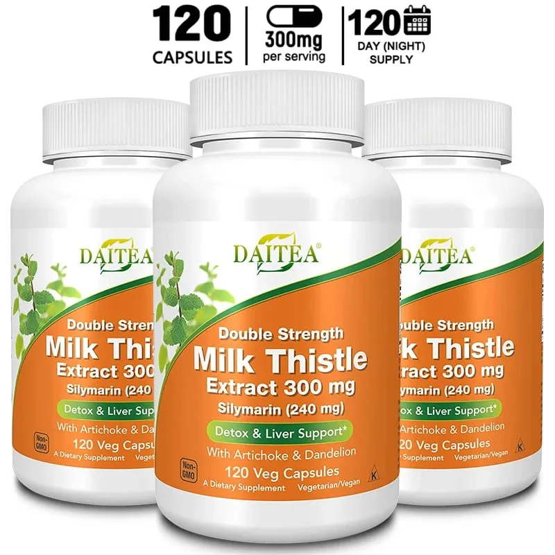 Liver Health Detox Cleanse Supplement | Artichoke Extract Milk Thistle & Dandelion Support A Healthy Liver Detoxify — image 11