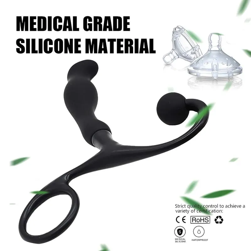 Silicone Anal Plugs Trainer Prostate Massage Butt Plugs Anal Sex Toys G-spot Clitoral Stimulation Anal Trainer Adult Products — image 2