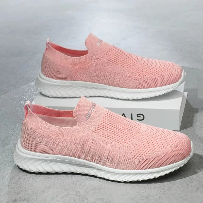 Men Vulcanize Shoes Mesh Men Shoes Lightweight Comfortable Men's Sneakers 2025 Autumn Fashion Slip on Flats Shoes Male Loafers — image 17