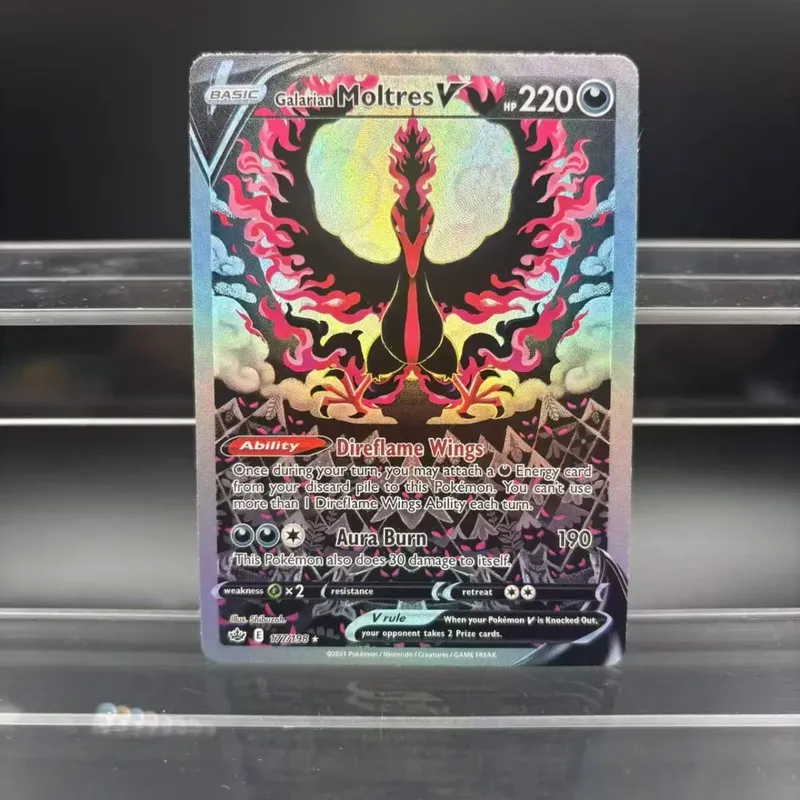 DIY Collection Cards Psyduck Salamence Crobat Mewtwo ex EN Self Made Single Card Classic Game Anime Card Gift Toy — image 22