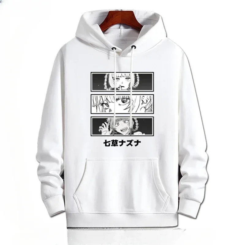 Y2K Anime CALL OF THE NIGHT Nazuna Nanakusa Funny Hoodie Hip Hop Graphic Sweatshirts Poleron Hombre Streetwear Harajuku Tracksui