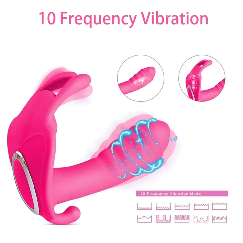 Remote Wearable Dildo Vibrator for Women Clitoris Stimulator G-Spot Massager Female Anal Butt Plug Vibrating Adult Sex Toys 18+ — image 2