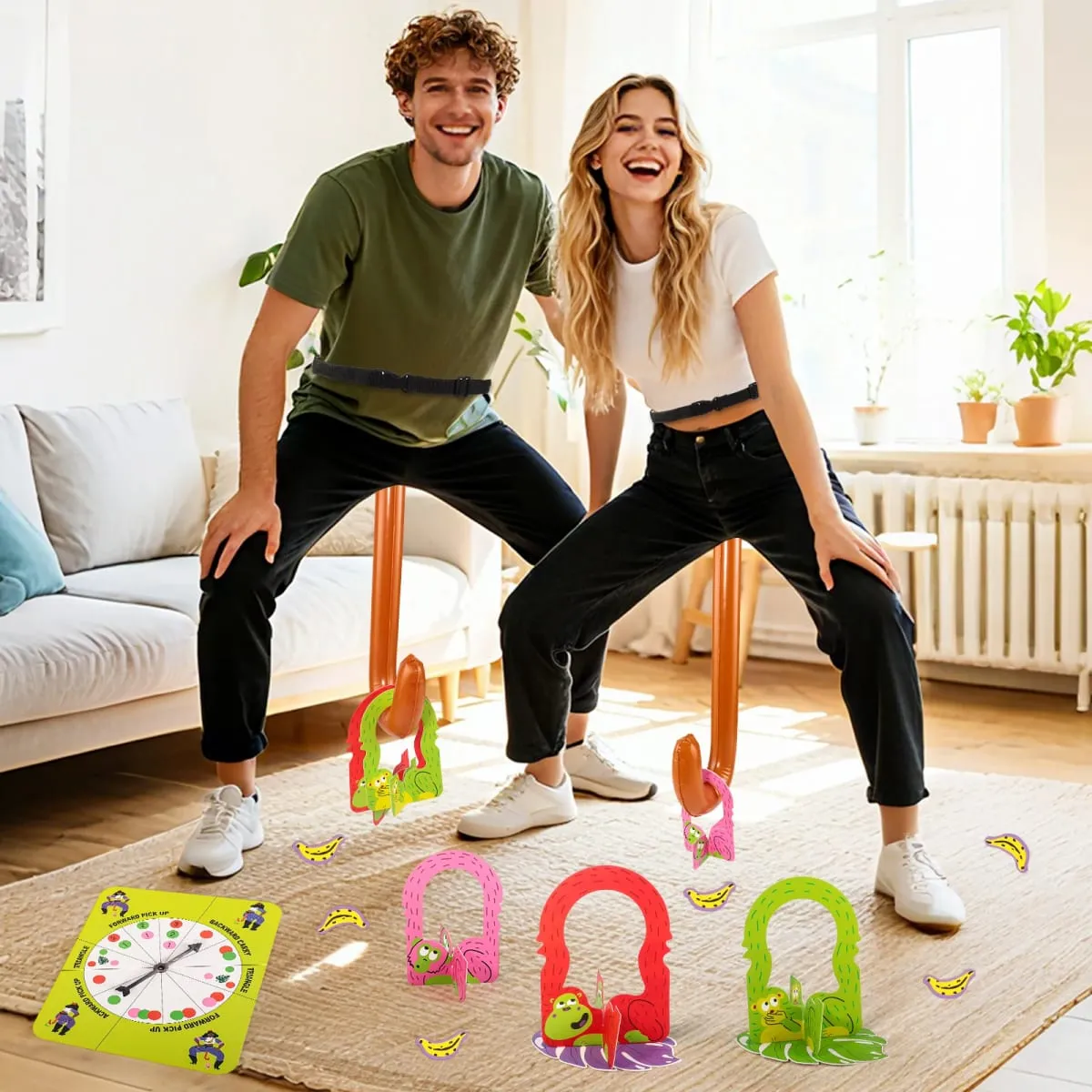 Novelty Monkey Party Game Funny Interactive Table Game Adult Gag Present for Christmas Thanksgiving Girls Night Birthday — image 2