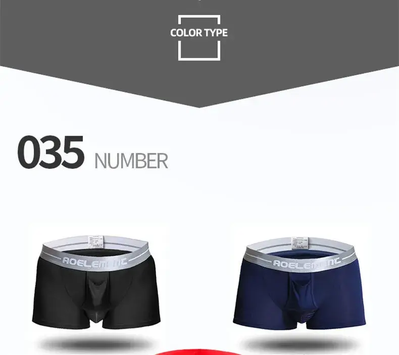 Caleçon homme sous-vêtements Push Up caleçon Modal homme respirant balle séparation pochette culotte Cueca grande taille L-5XL — image 4