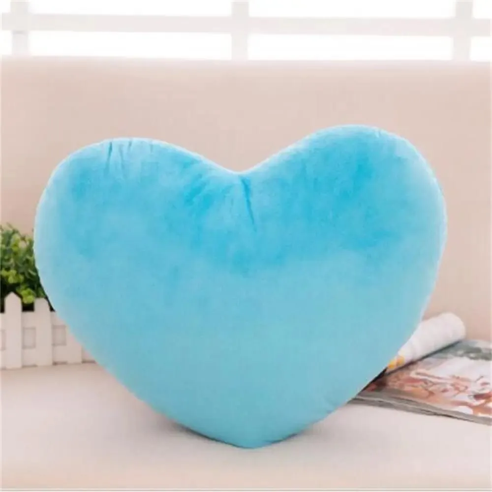Pink Color Home Decorative Valentines Day Heart Pillow Soft Pillow Pillow Heart Shape — image 13