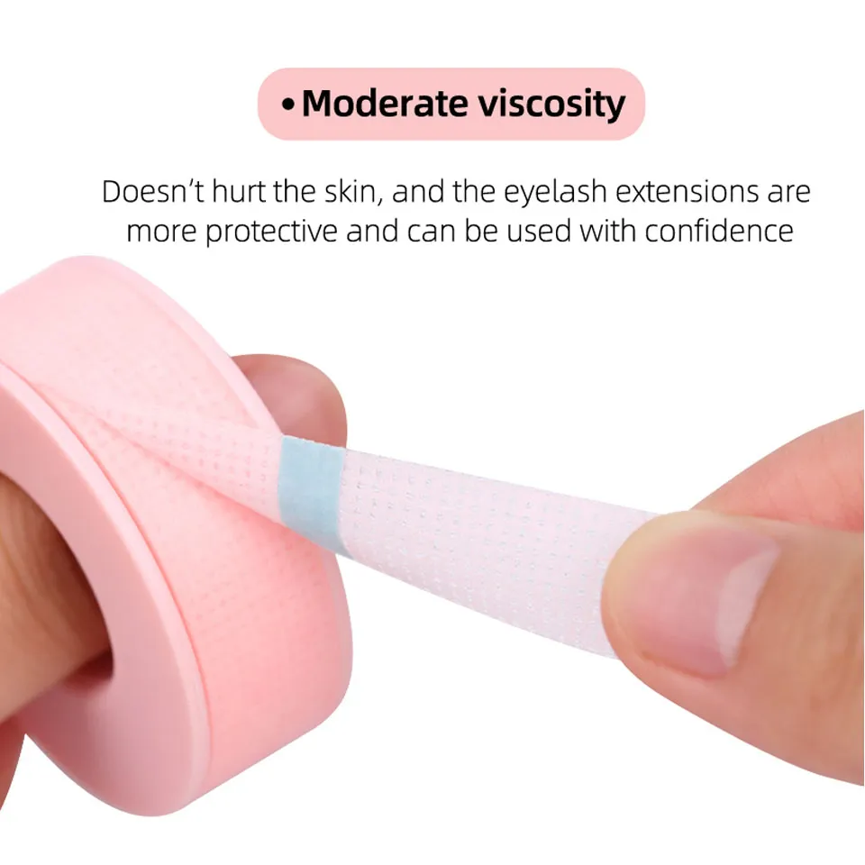 5/10Rolls Silicone Gel Tape for Lash Extensions Non-Woven Breathable Sensitive‑Skin Under‑Eye Patch Lash Tape Makeup Tool Supply — image 4