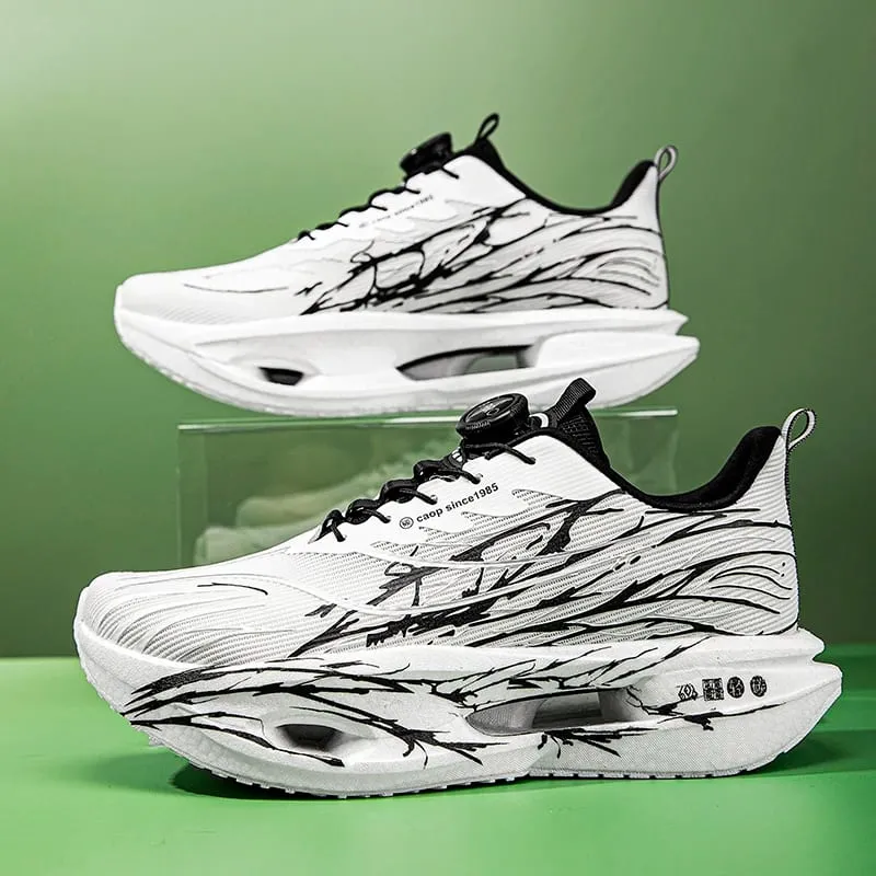 Running Shoes Men Carbon Board Speciality Marathon Sports Trend Breathable Lightweight Women's Comfortable Nonskid Sneakers — image 3