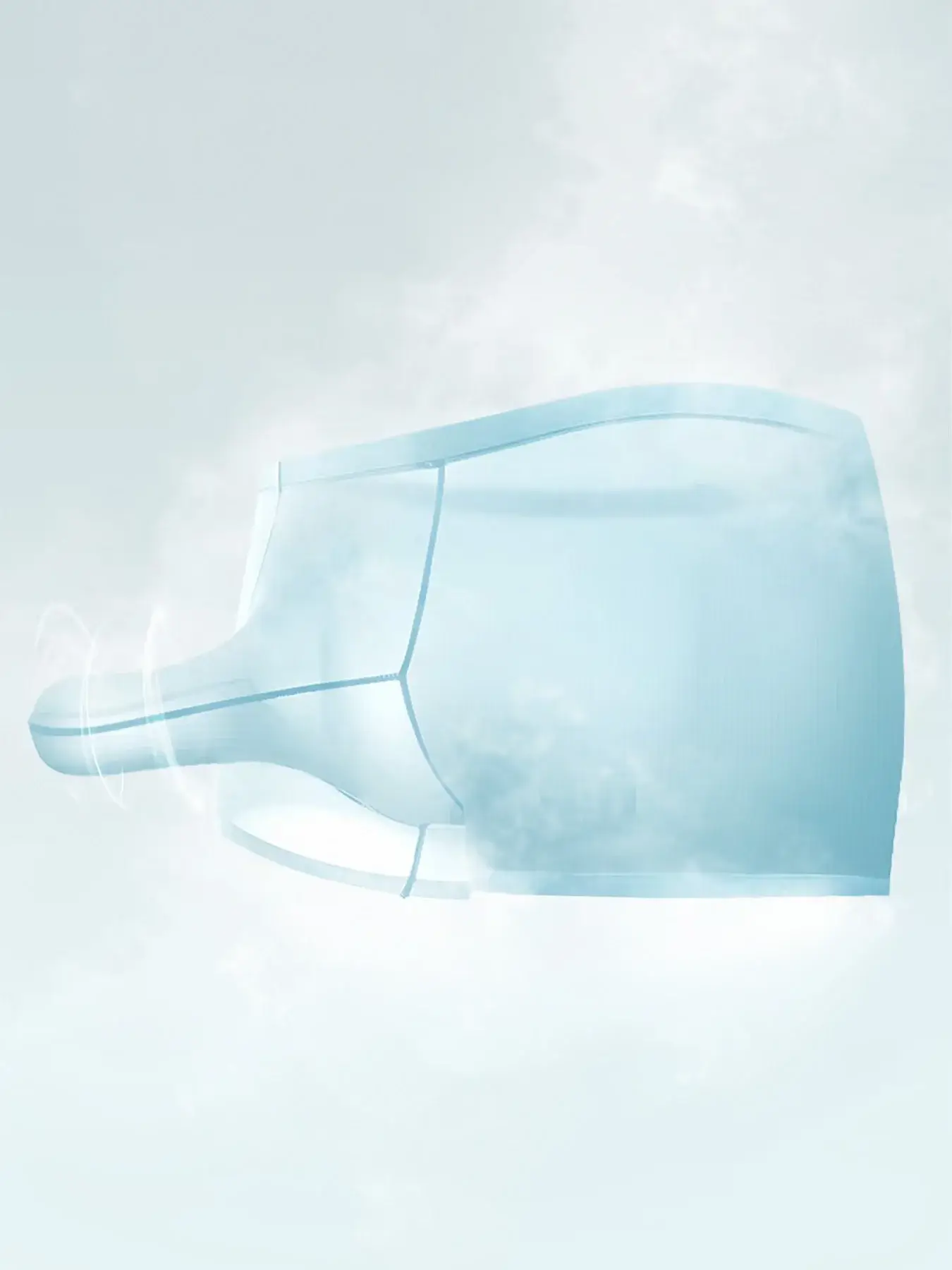 Transparent Boxer Briefs Men Sexy Underwear Ultra Thin Underpants See Through Ice Silk Knickers Smooth Glossy Lingerie Shorts — image 22