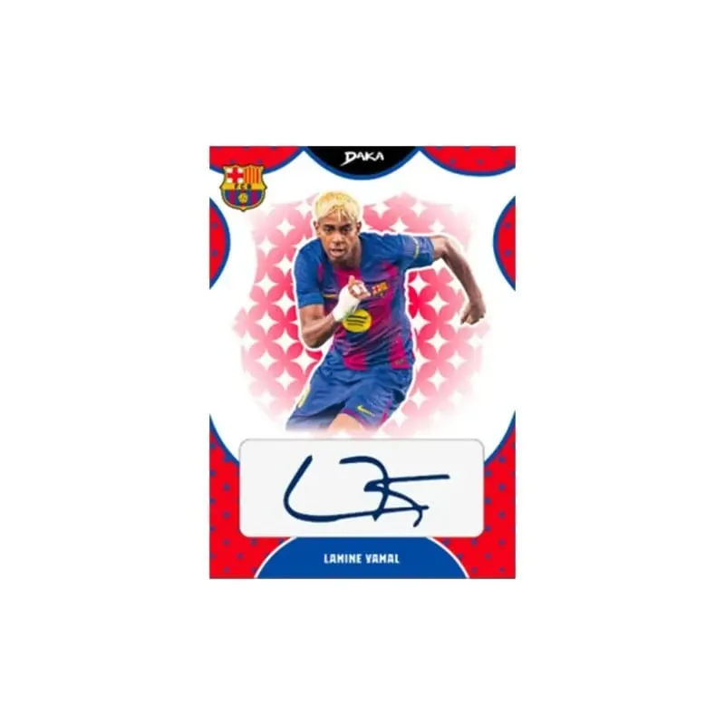 Genuine Daka 2025-26 Real Madrid Barcelona Top Audience Series 2 Collection Card Messi Mbappe Yamal Football Star Player Card — image 2