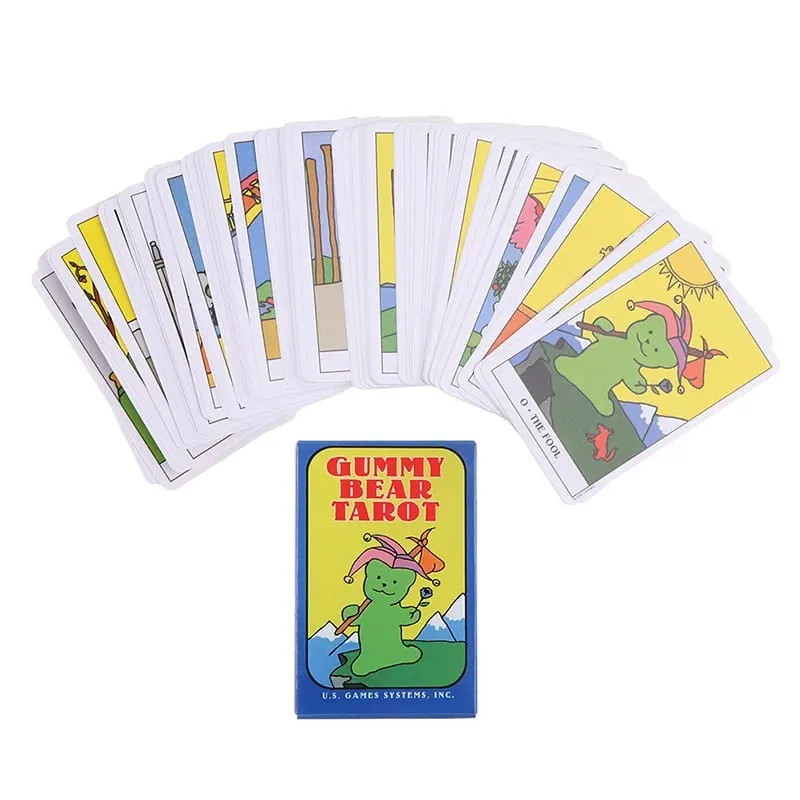 Tarot cards of gummy bear oracle deck board games — image 3