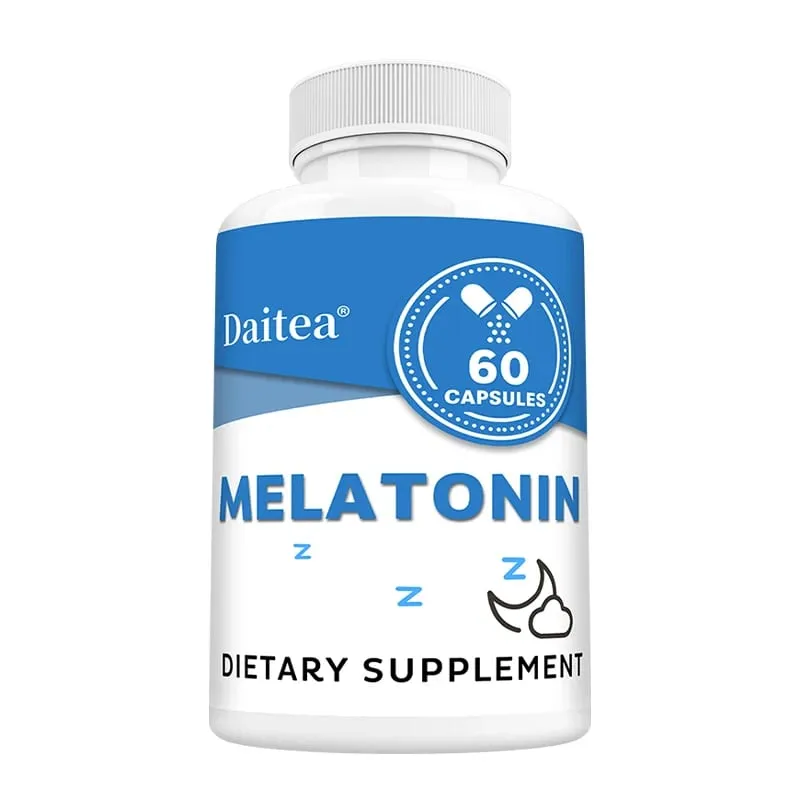 Melatonin-Ergänzungskapseln 5 mg – natürliche Schlafunterstützung, Entspannung und Ruhe, fördert die Schlafqualität — image 9