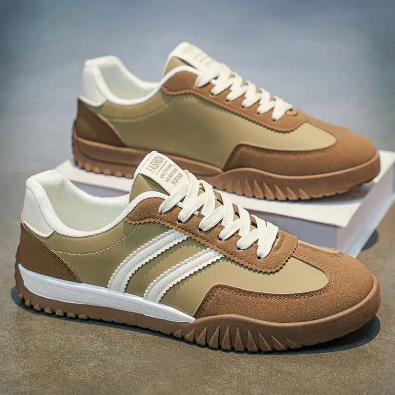 Spring New Men's Flat Shoes Outdoor Comfortable Breathable Skateboard Shoes Fashion Designer Men's Non-Slip Sneakers Zapatillas — image 3