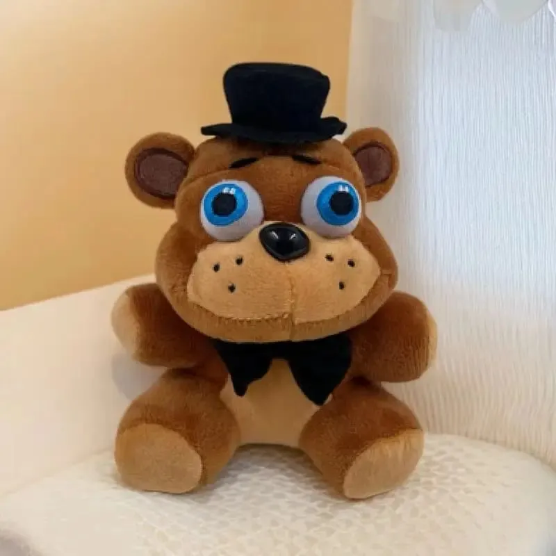 FNaf 18CM Plush Toys Bonnie Bear Foxy Cartoon Stuffed Dolls Freddy Kids Gifts Cute Game Doll — image 2