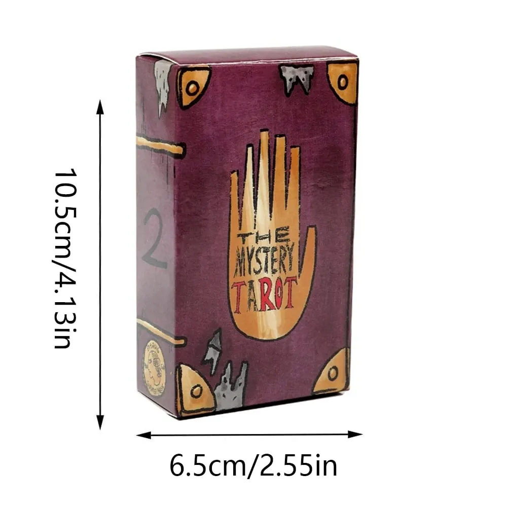 The Mystery Tarot Card Deck Gravity Falls Inspired 78 Card Deck Witchy Beginner Tarot — image 4