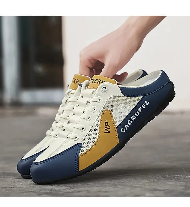 Men's Casual Slip-Ons - Durable Comfortable Breathable & Stylish Half-Slippers — image 4