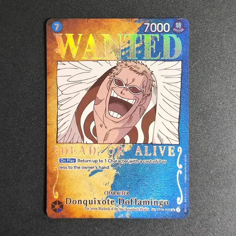 Proxy ONE PIECE CARD Luffy Shanks ACE Roger Teach Kaido Character Card Wanted Alternate Art English Collection Anime Cards — image 5