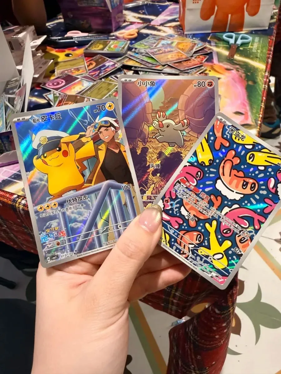 В наличии 100% оригинальные карты Pokemon PTCG Gem Pack Vol 5 Tcg Vol. на упрощенном китайском языке. Набор из 5 драгоценных камней для карточной игры, 4 подарочная коробка для коллекции — image 6