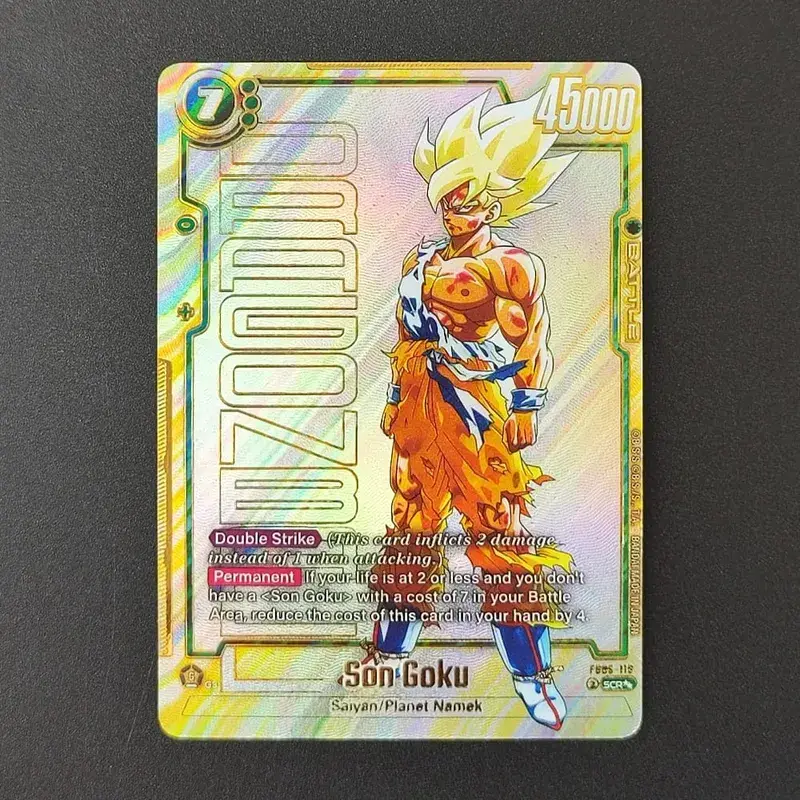 DIY Dragon Ball Super Son Goku FB05-119 Gogeta FB06-097 Broly FB06-120 Super Alternate Art Manga English TCG Anime Cards — image 8