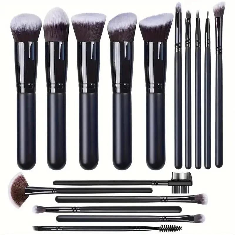 Professional Makeup Brushes Set 14/16Pcs Soft Fluffy Contour Sculpting Brush Powder Blush Blending Cosmetic Face Beauty Tools — image 8