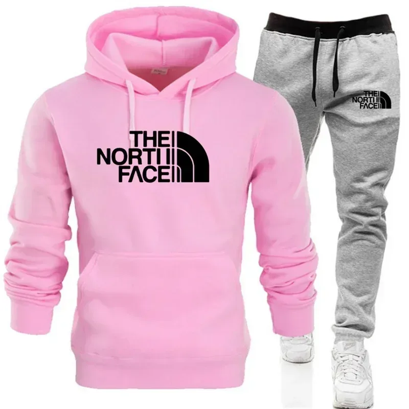 Men's Winter Hoodie and Sweatpants Set Casual Jogging Tracksuit Premium Quality Versatile Outdoor Activewear — image 4