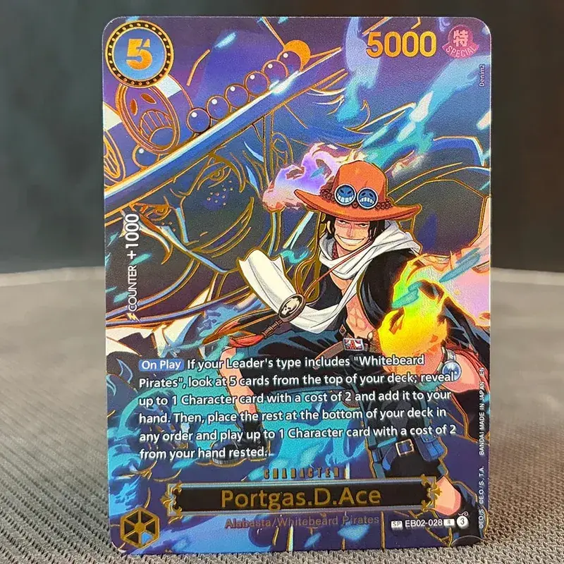 SP Gold Stamping Buggy Perona Mihawk Sabo Ace Luffy Zoro-juurou Sanji Newgate Nami Hancock Hiyori ONE PIECE Proxy Cards — image 29